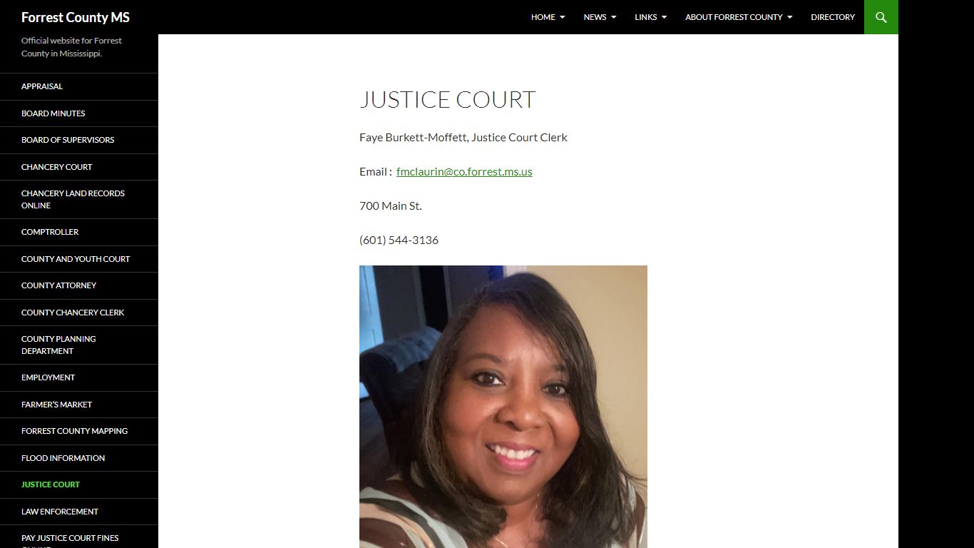 Justice Court | Forrest County MS